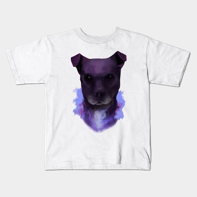 Violet Kids T-Shirt by little_obi